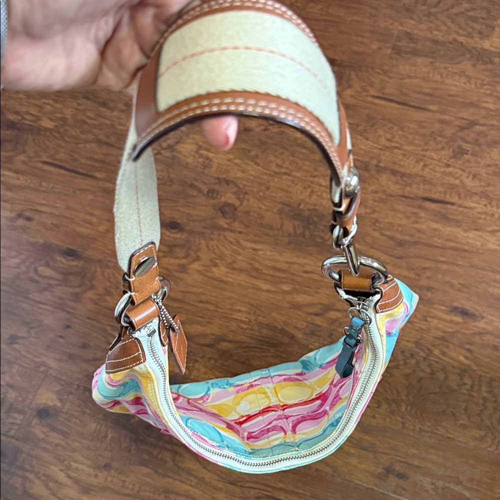 Coach Vibrant Multicolor Hobo Bag - Picture 7 of 7